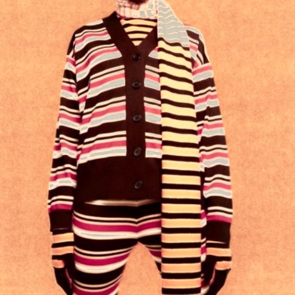 Marni x Uniqlo Striped Oversized Cardigan - Picture 7 of 10